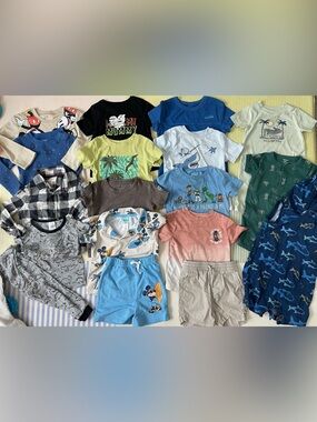 Toddler boys clothing bundle